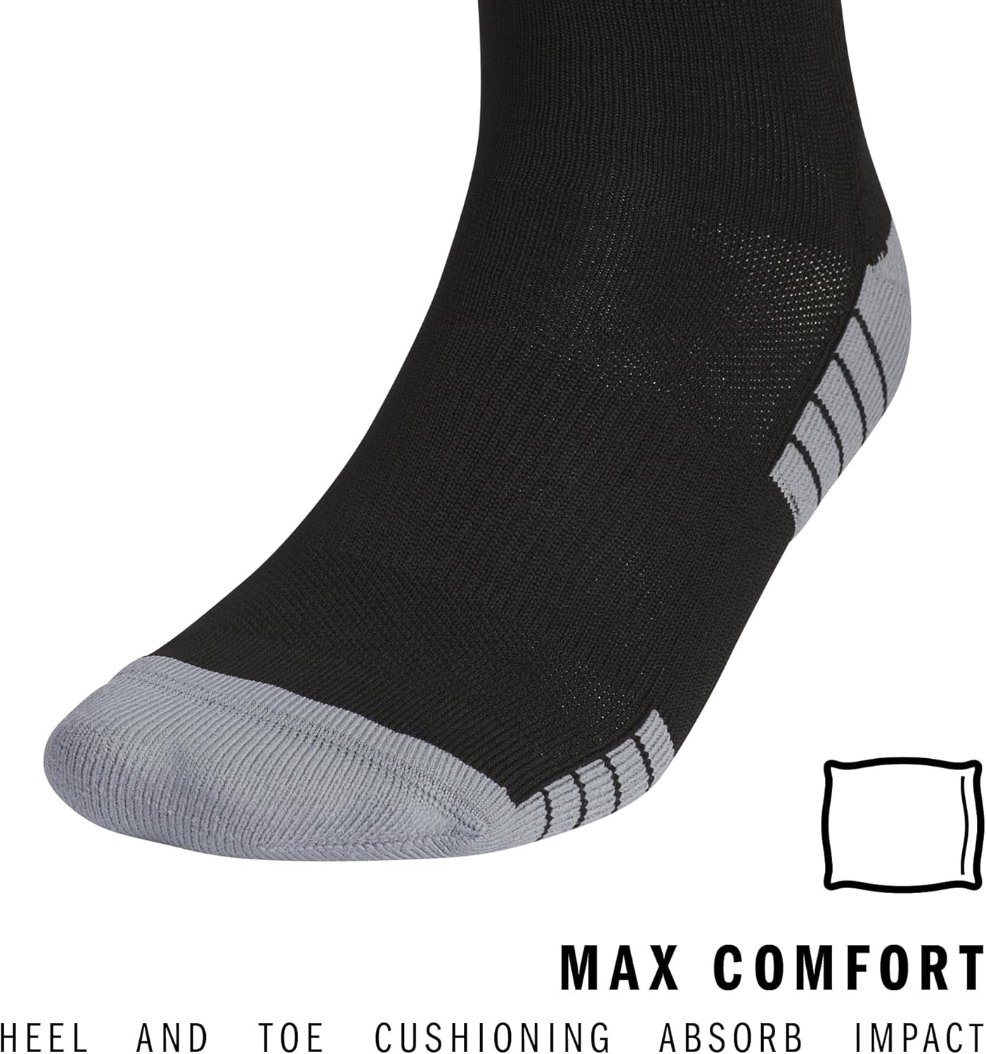 image:imageadidas Team Speed 3 Soccer Socks 1PairBlackWhite20