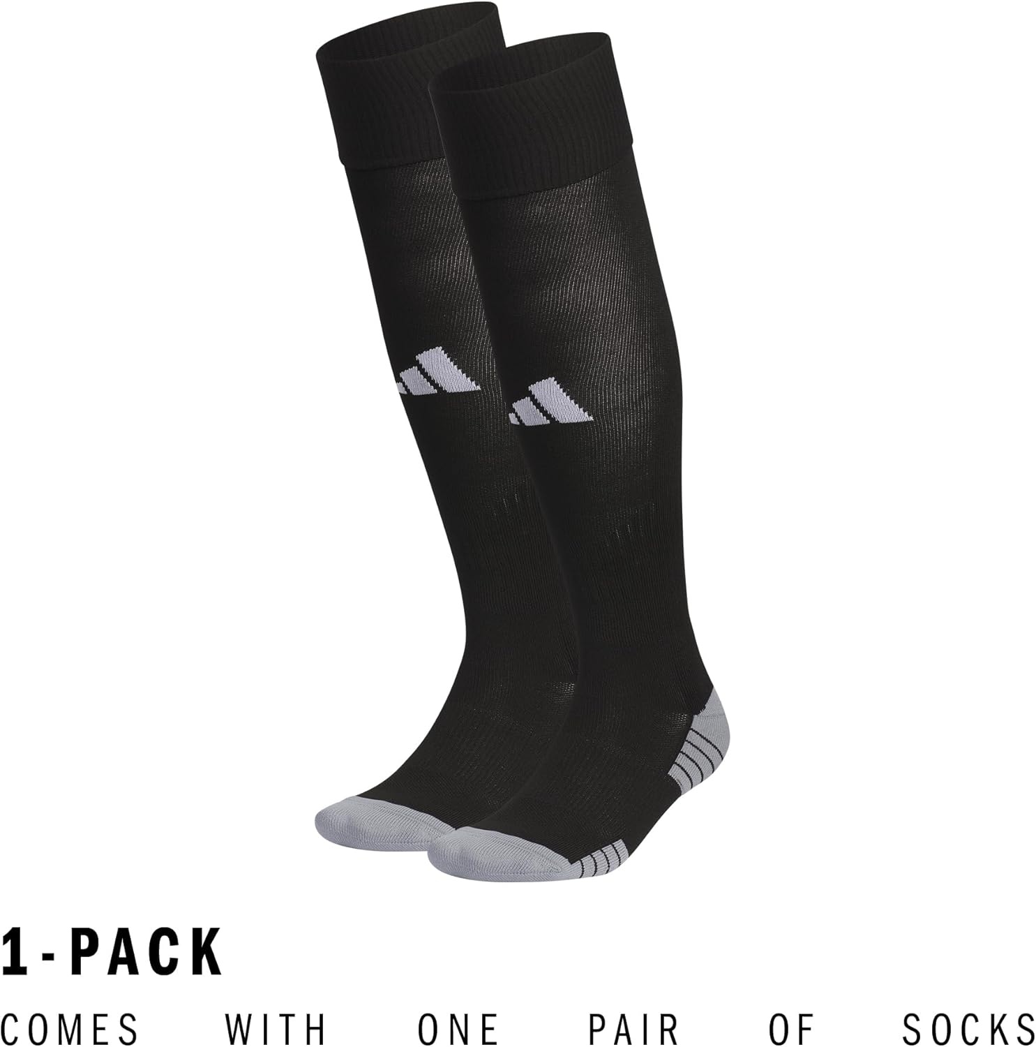 image:imageadidas Team Speed 3 Soccer Socks 1PairBlackWhite20