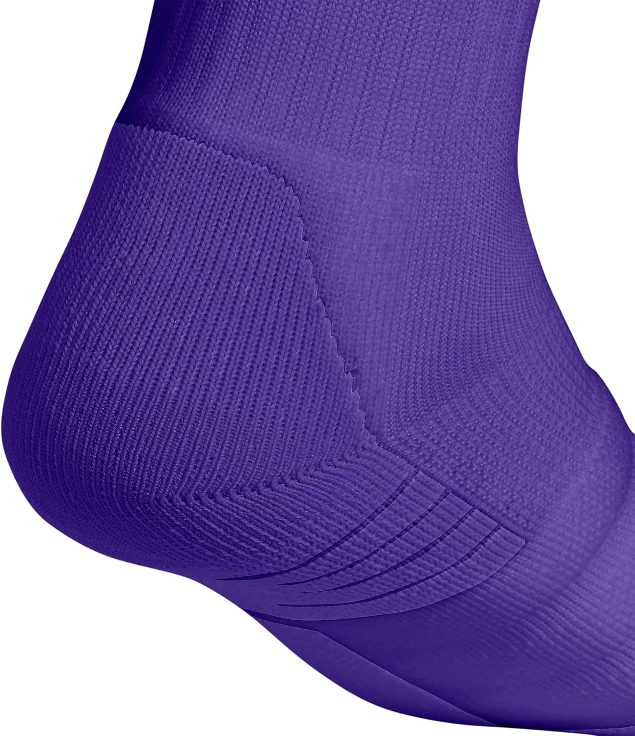 image:imageadidas Team Speed 3 Soccer Socks 1PairCollegiate PurpleSand BeigeWhite