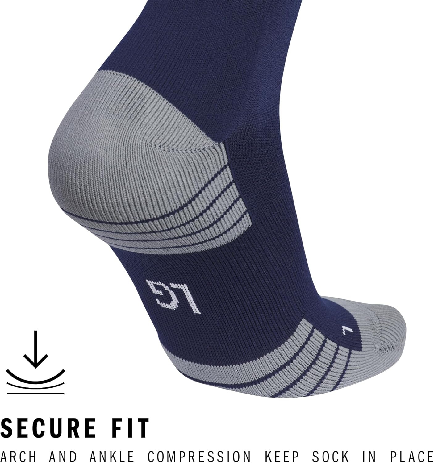 image:imageadidas Team Speed 3 Soccer Socks 1PairNavy BlueWhite20