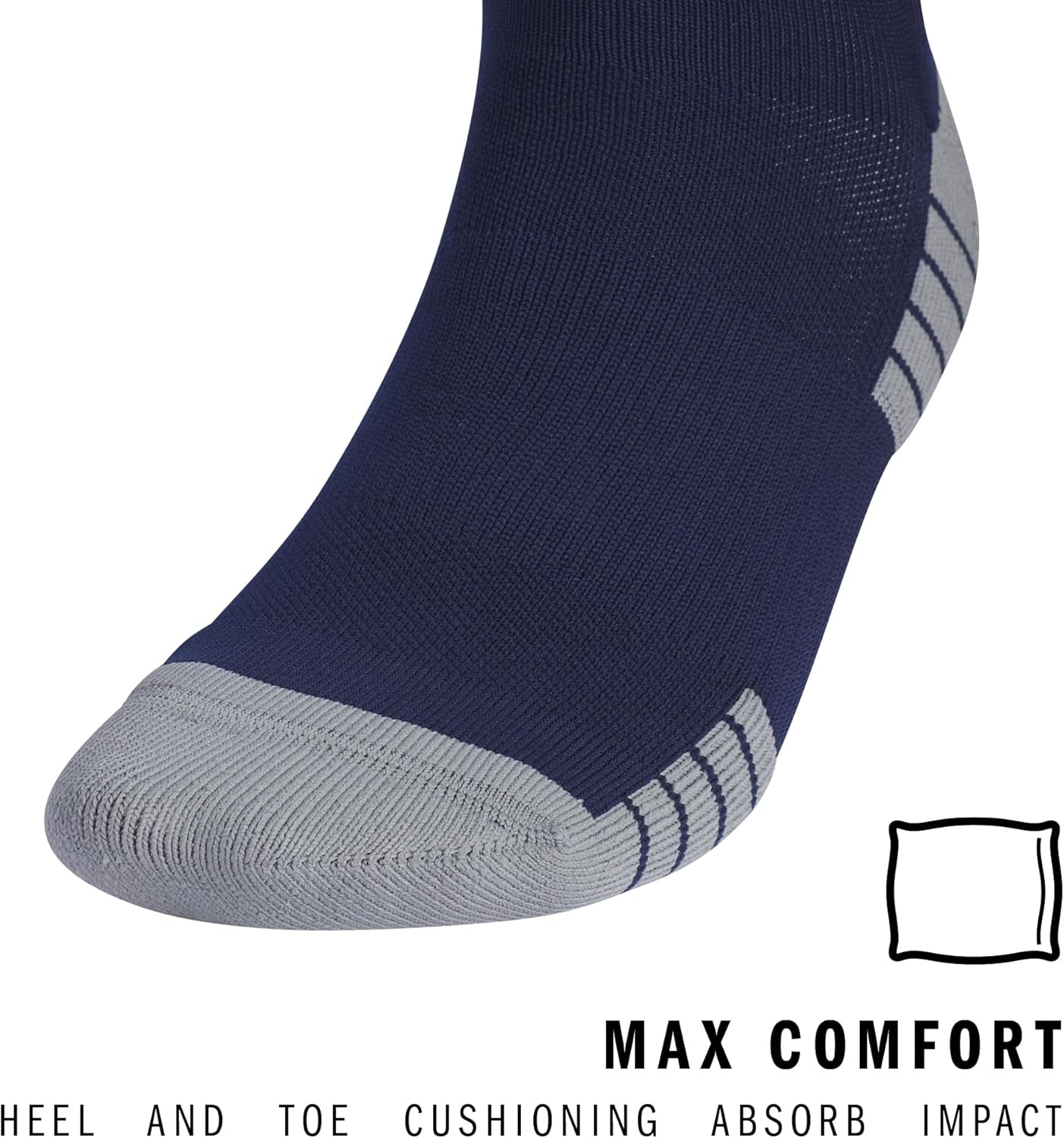 image:imageadidas Team Speed 3 Soccer Socks 1PairNavy BlueWhite20