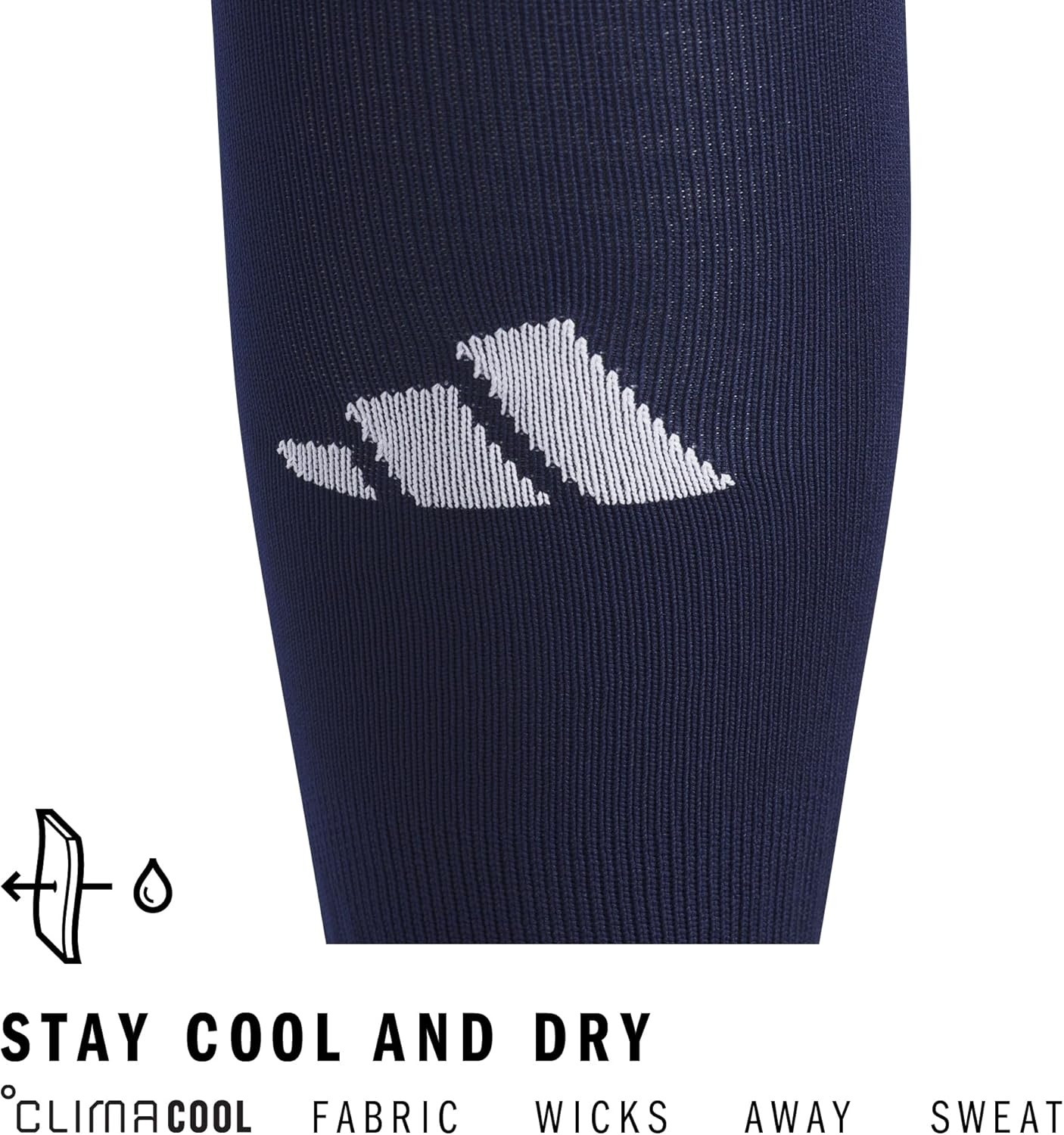 image:imageadidas Team Speed 3 Soccer Socks 1PairNavy BlueWhite20