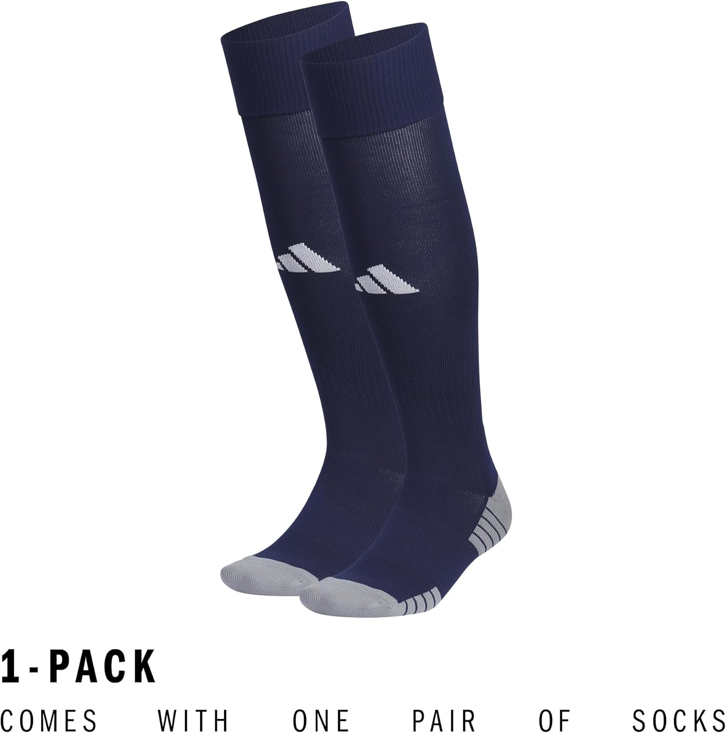image:imageadidas Team Speed 3 Soccer Socks 1PairNavy BlueWhite20
