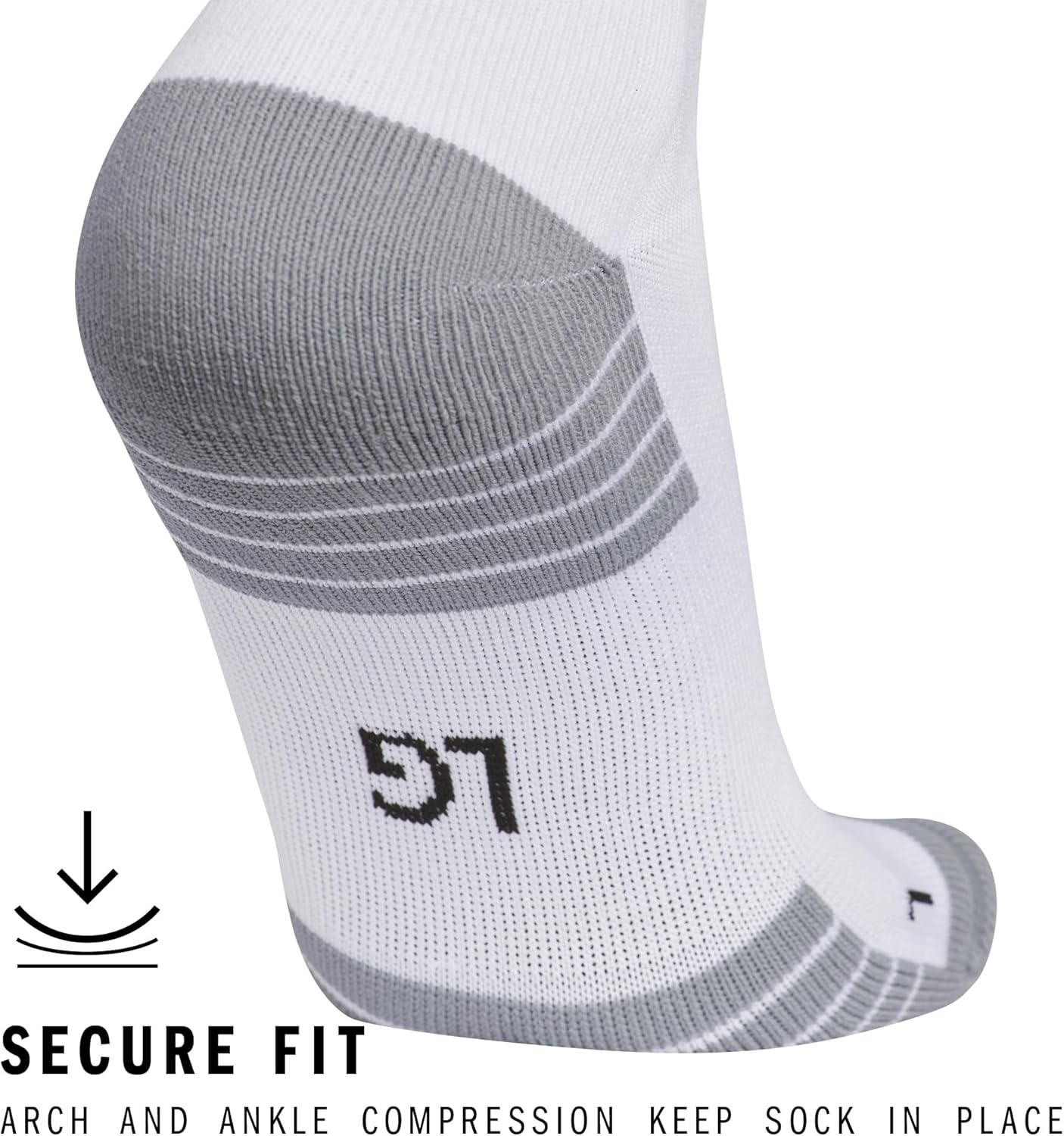image:imageadidas Team Speed 3 Soccer Socks 1PairWhiteBlack20