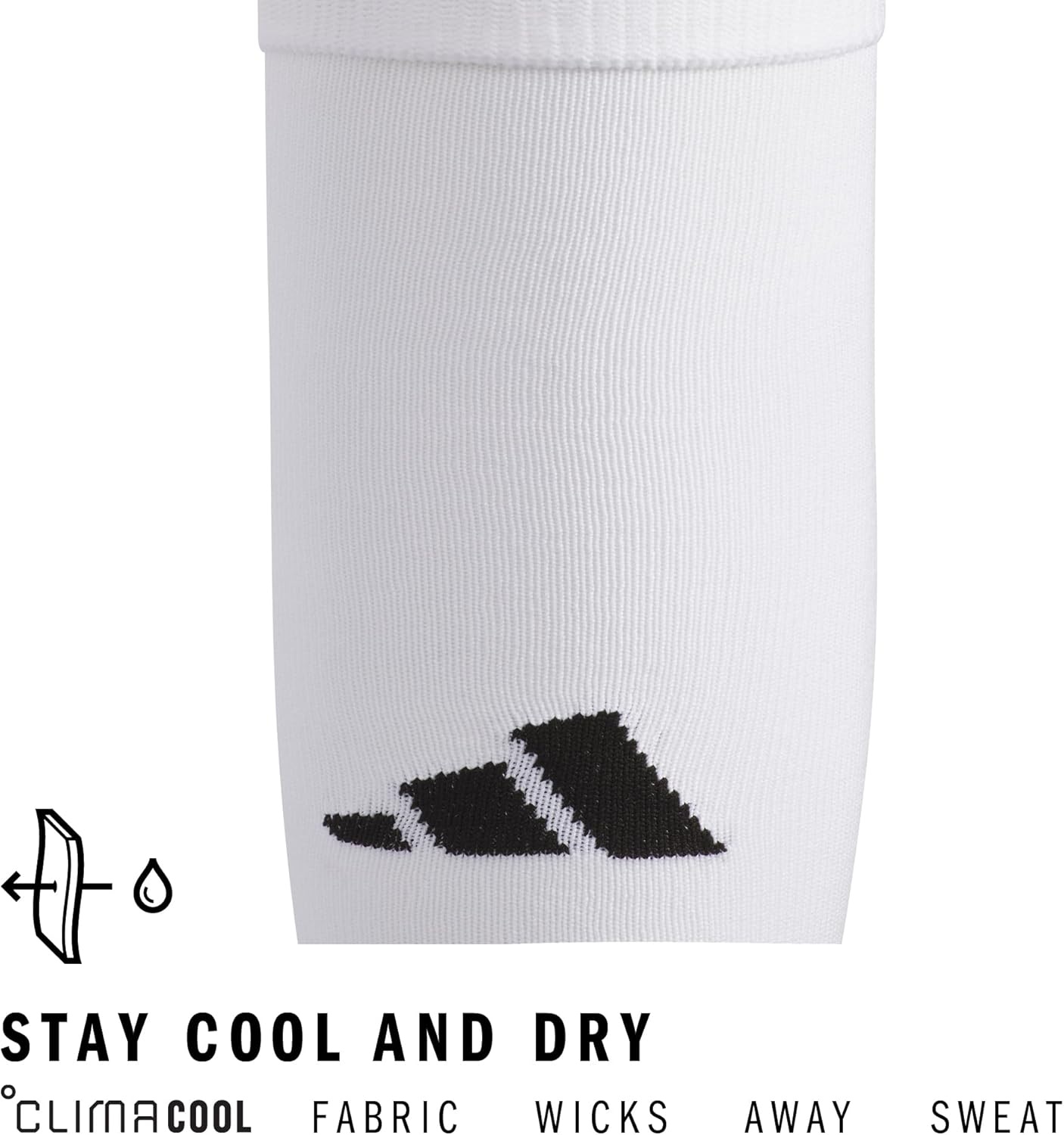 image:imageadidas Team Speed 3 Soccer Socks 1PairWhiteBlack20