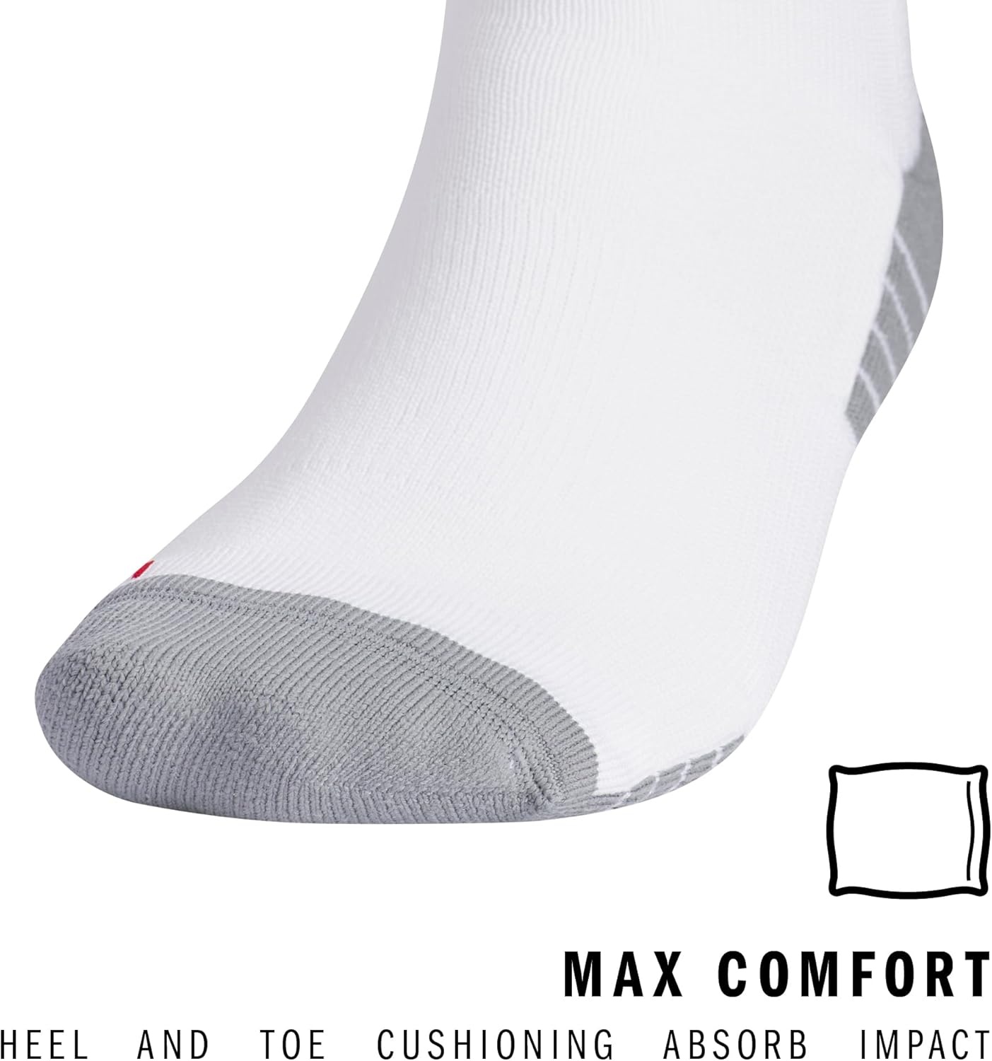 image:imageadidas Team Speed 3 Soccer Socks 1PairWhitePower Red20