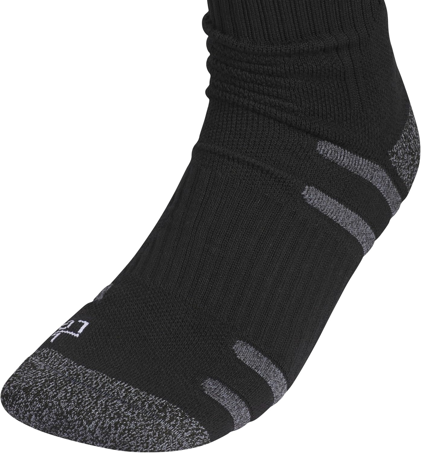 image:imageadidas Unisex 5Star Socks 1 Pair for Training and Multiple SportsBlackWhiteOnix Grey3