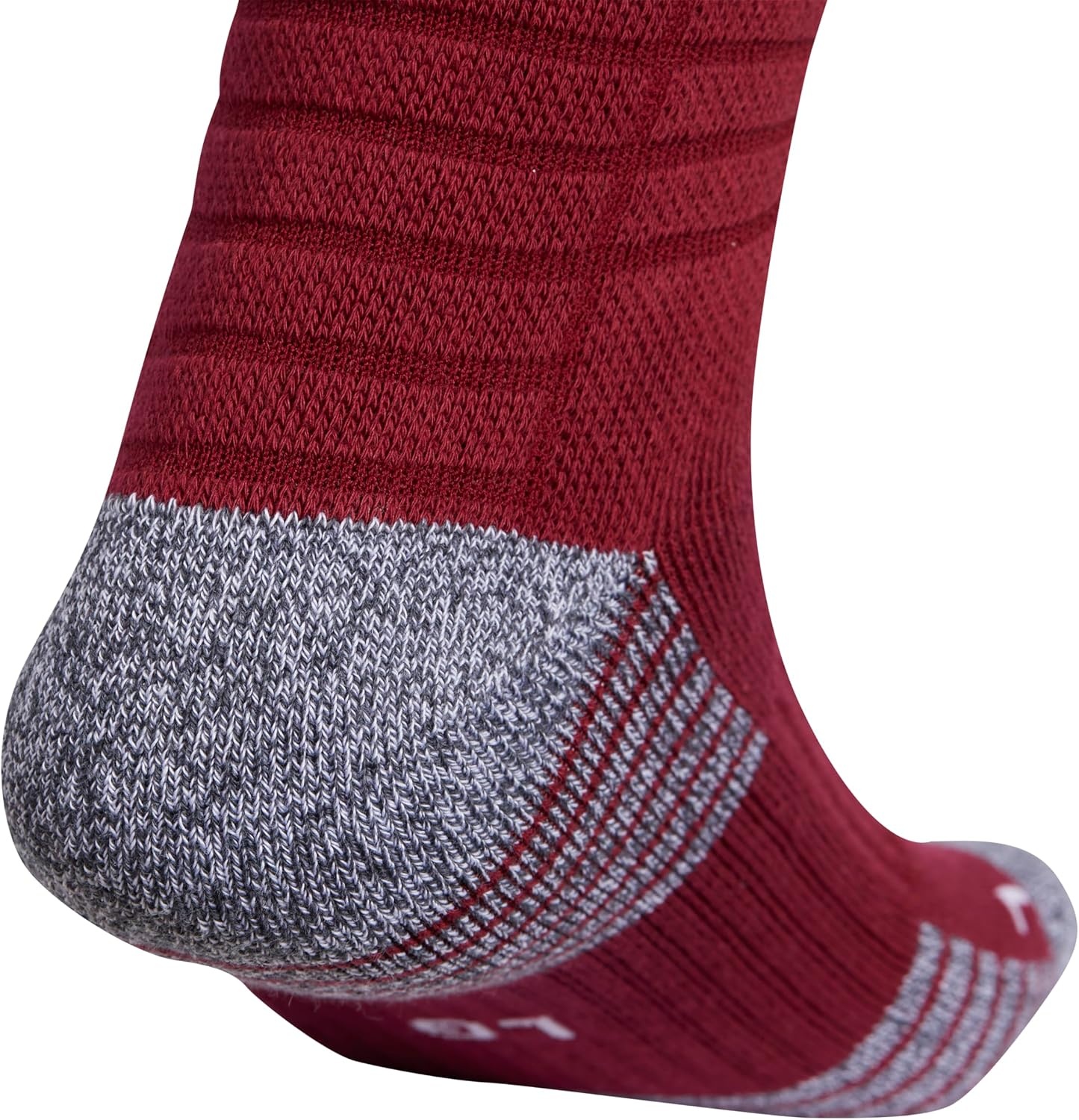 image:imageadidas Unisex 5Star Socks 1 Pair for Training and Multiple SportsCollegiate BurgundyWhite2