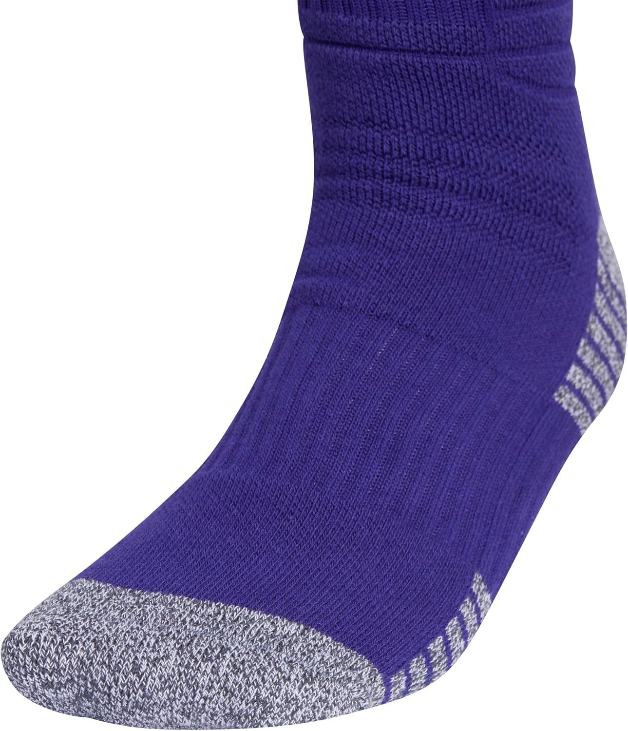 image:imageadidas Unisex 5Star Socks 1 Pair for Training and Multiple SportsCollegiate PurpleWhite2