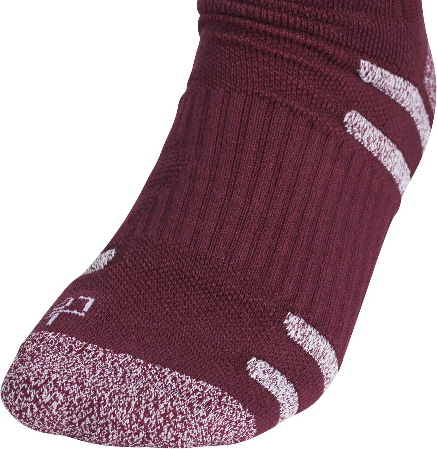 image:imageadidas Unisex 5Star Socks 1 Pair for Training and Multiple SportsMaroon 2White3