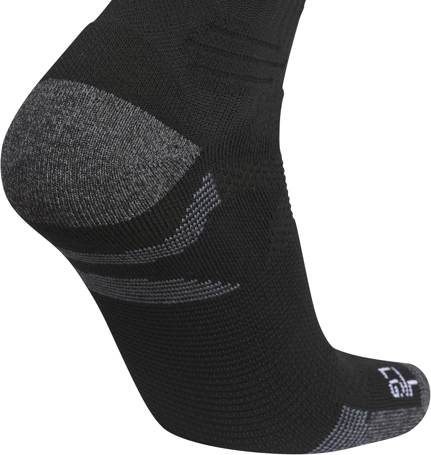 image:imageadidas Unisex Adizero Football Socks 1 PairBlackWhiteOnix Grey3