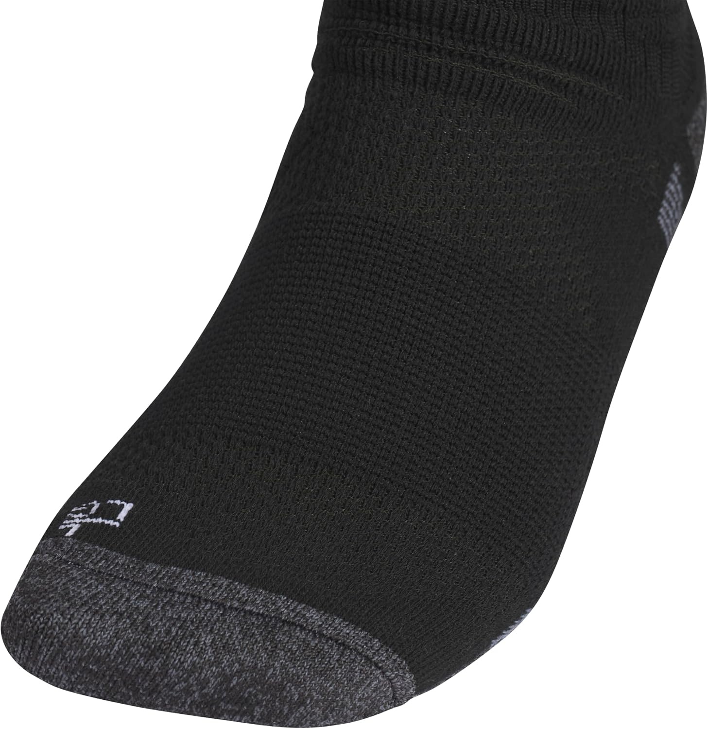 image:imageadidas Unisex Adizero Football Socks 1 PairBlackWhiteOnix Grey3