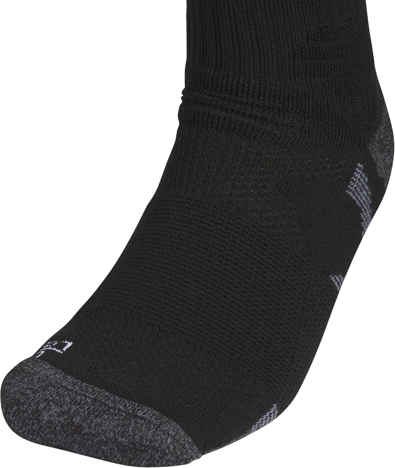image:imageadidas Unisex Adizero Football Socks 1 PairBlackWhiteOnix Grey3