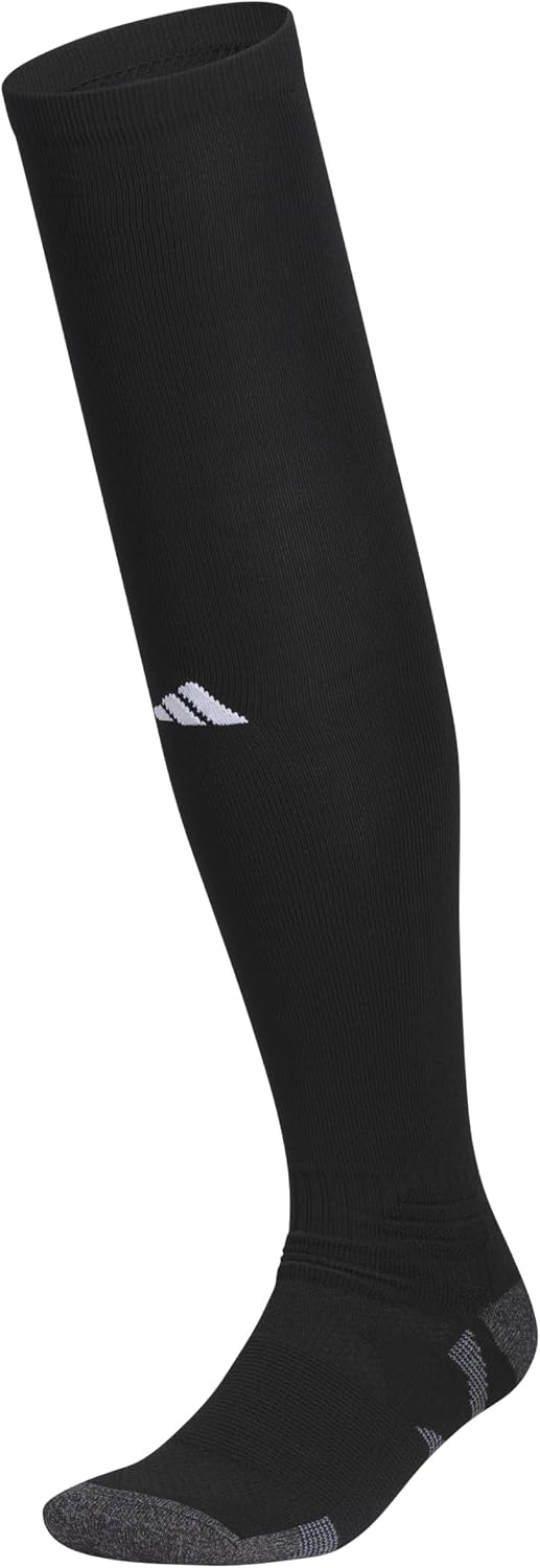 image:imageadidas Unisex Adizero Football Socks 1 PairBlackWhiteOnix Grey3