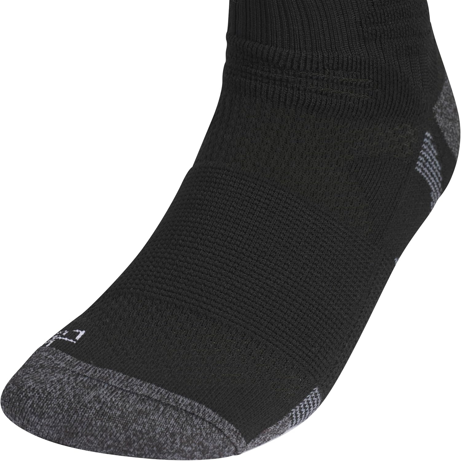 image:imageadidas Unisex Adizero Football Socks 1 PairBlackWhiteOnix Grey3