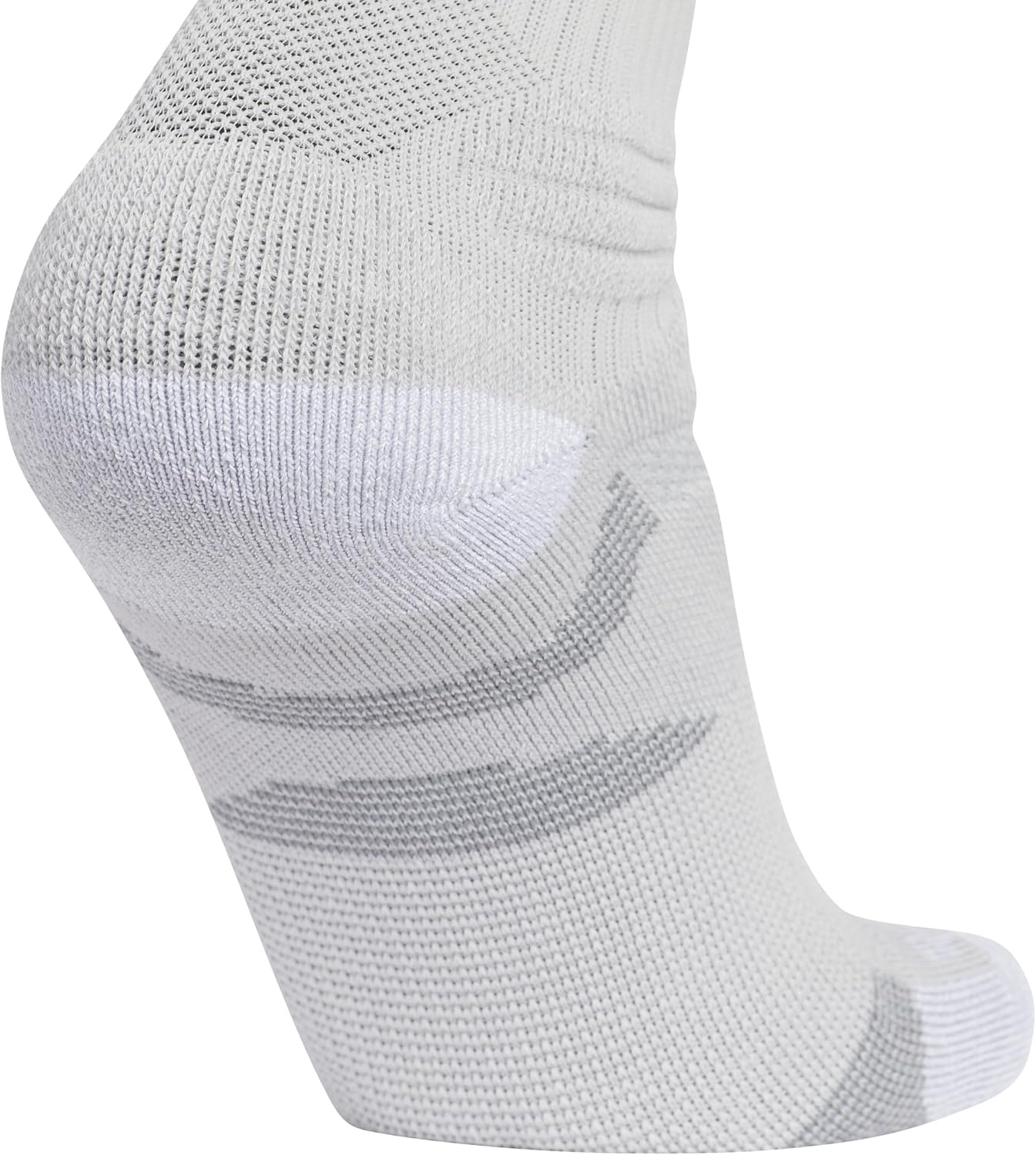 image:imageadidas Unisex Adizero Football Socks 1 PairTeam Light GreyWhiteGrey3