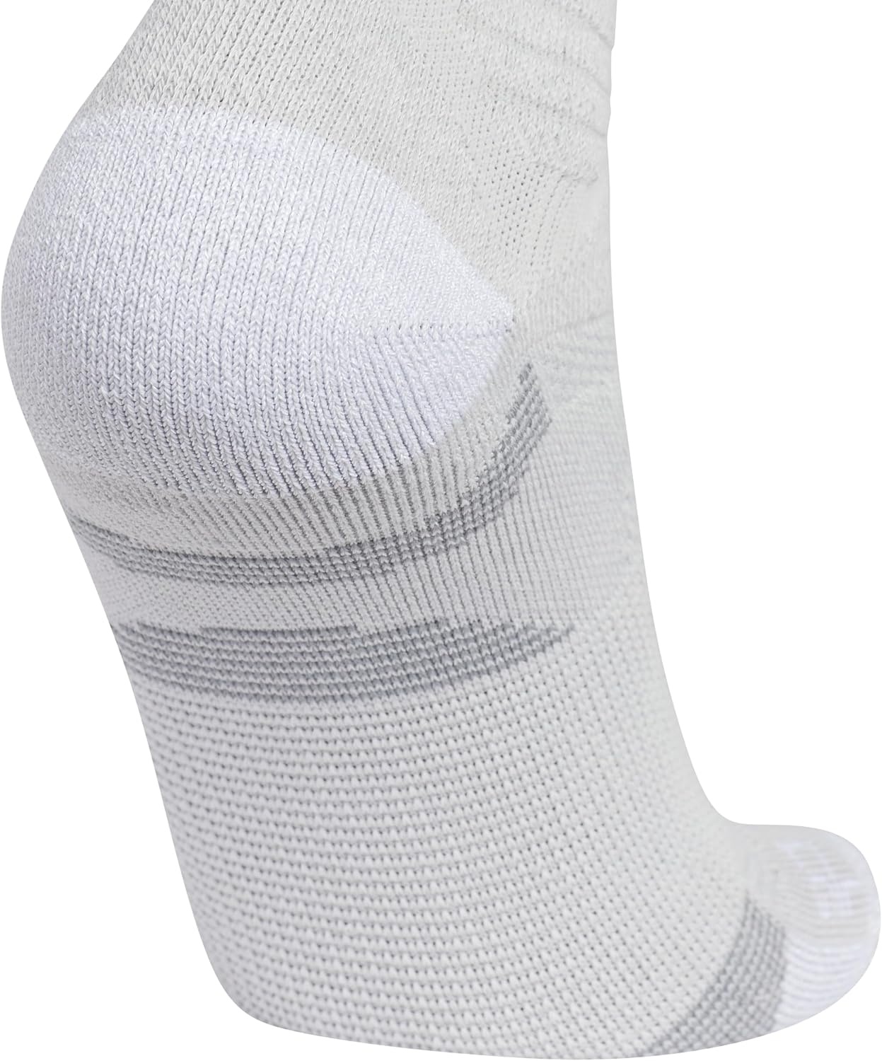 image:imageadidas Unisex Adizero Football Socks 1 PairTeam Light GreyWhiteGrey3