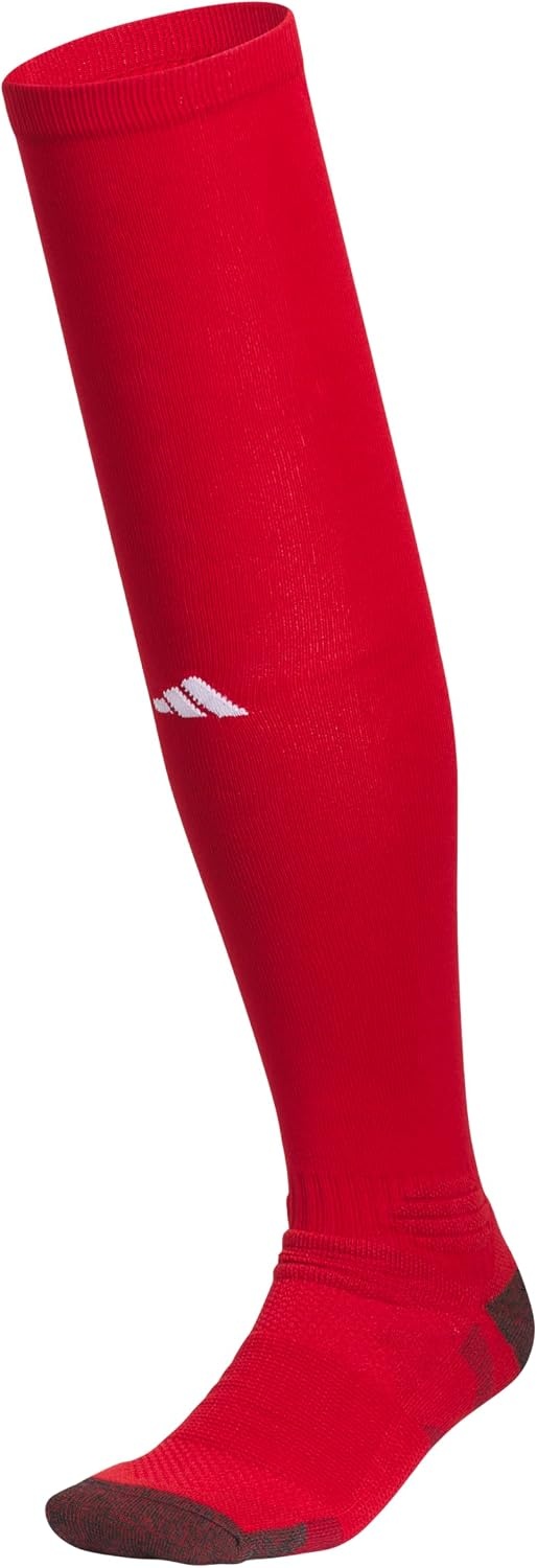 image:imageadidas Unisex Adizero Football Socks 1 PairTeam Power Red 2WhiteTeam Collegiate Burgundy 23