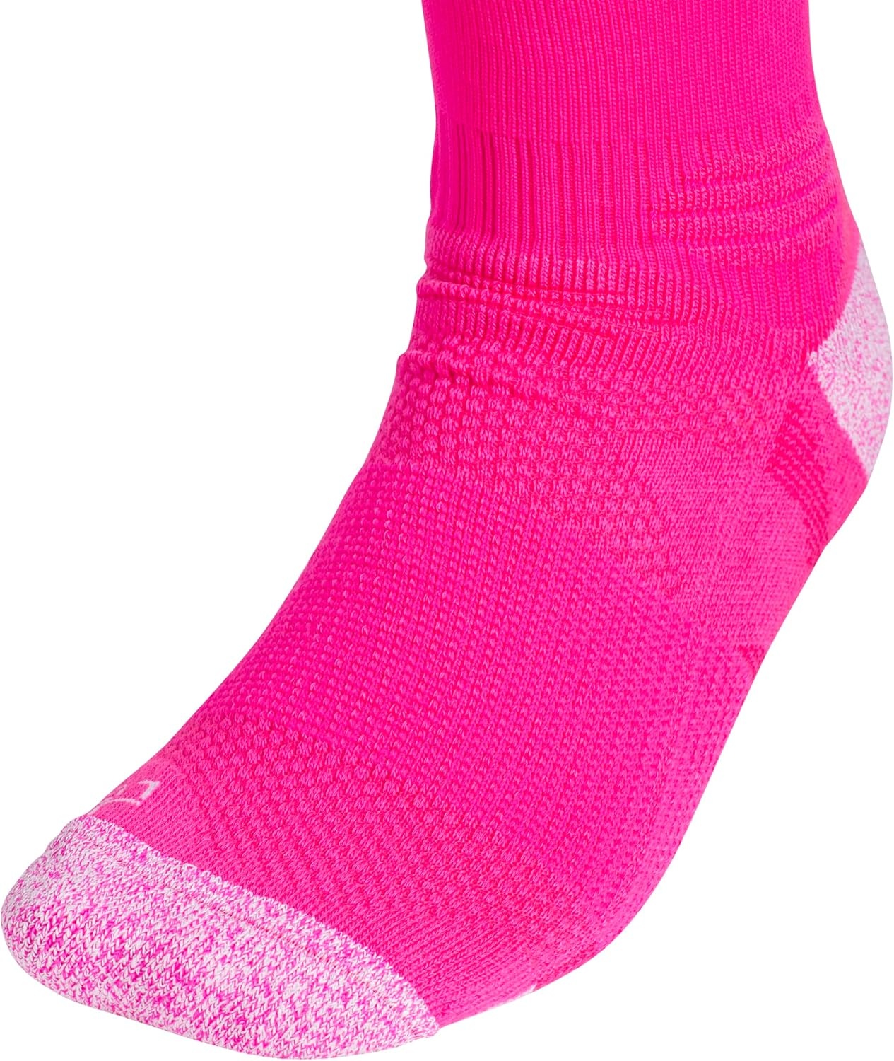 image:imageadidas Unisex Adizero Football Socks 1 PairTeam Shock Pink 2WhiteBold Pink3