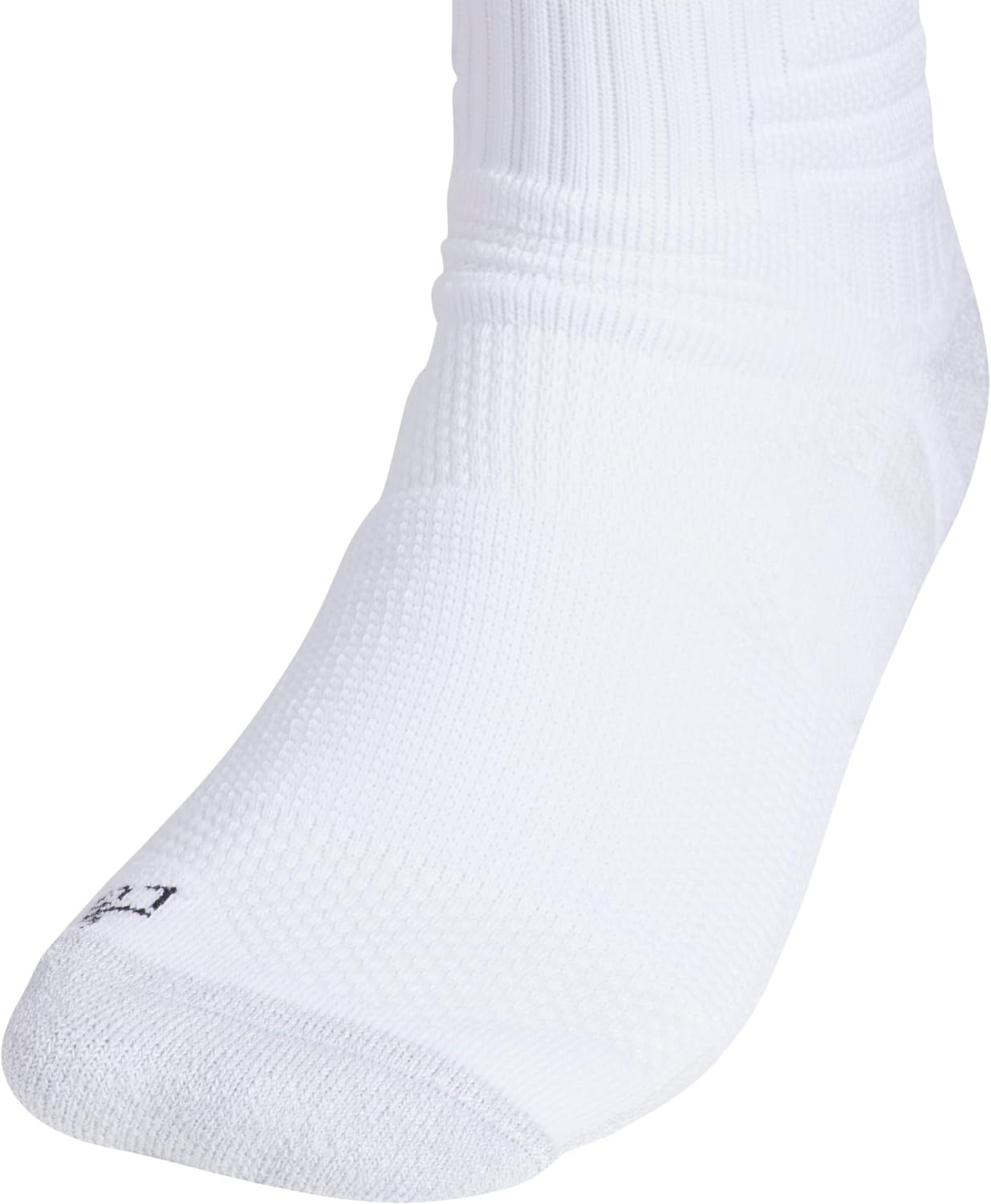 image:imageadidas Unisex Adizero Football Socks 1 PairWhiteBlackClear Grey3