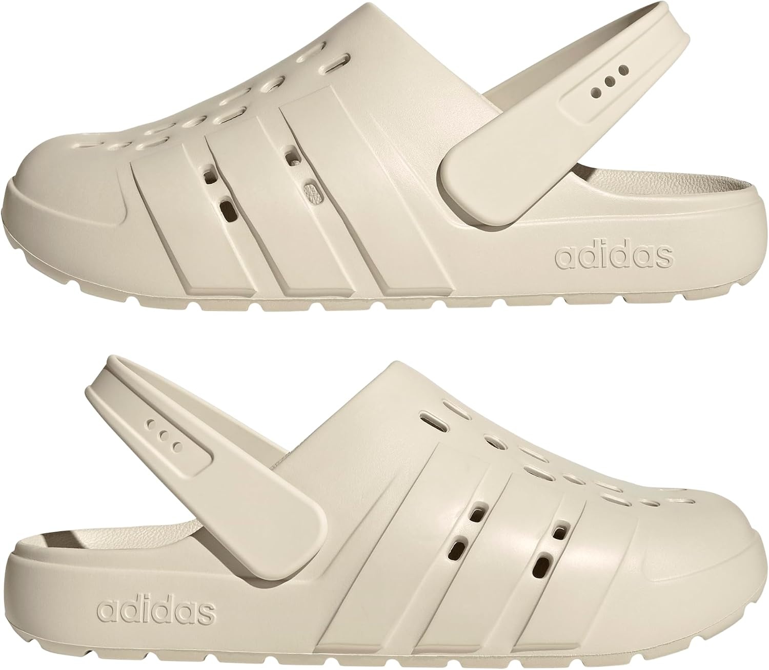 image:imageadidas Unisex Adult Adilette Clog 20 ClogsAluminaAluminaAlumina