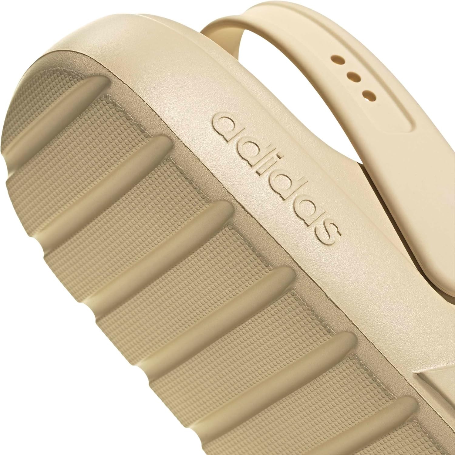 image:imageadidas Unisex Adult Adilette Clog 20 ClogsCrystal LinenCrystal LinenCrystal Linen