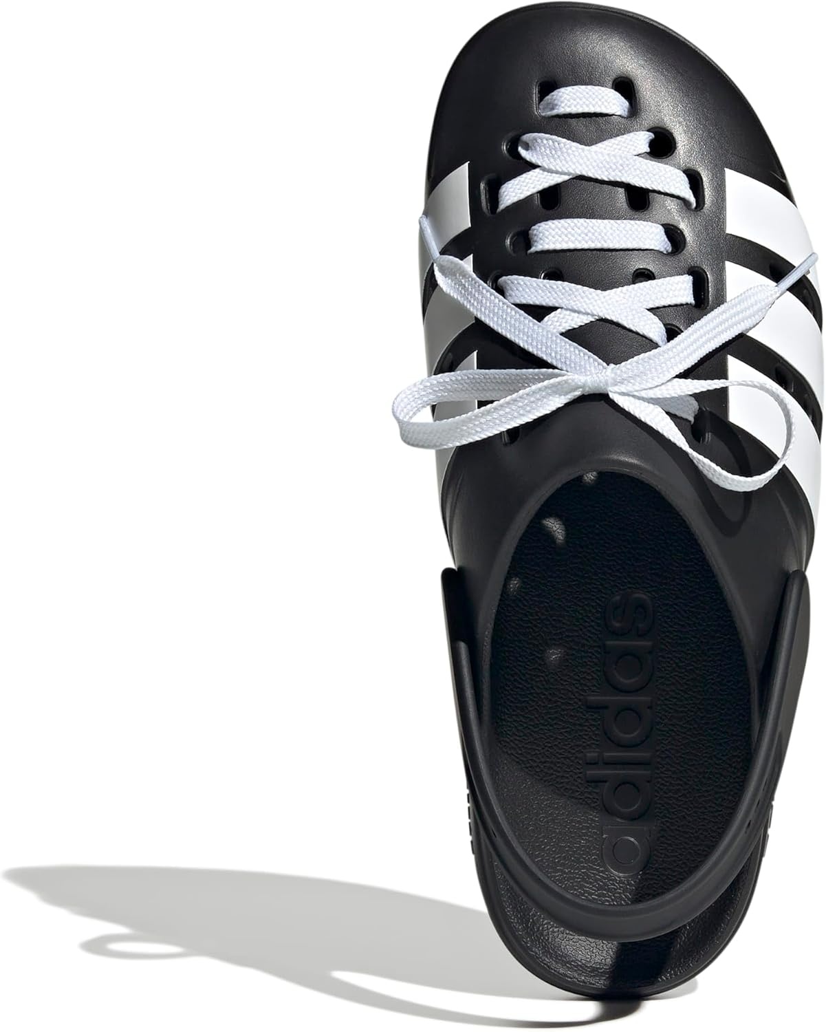 image:imageadidas Unisex Adult Adilette Clog 20 ClogsLacesCore BlackWhiteCore Black