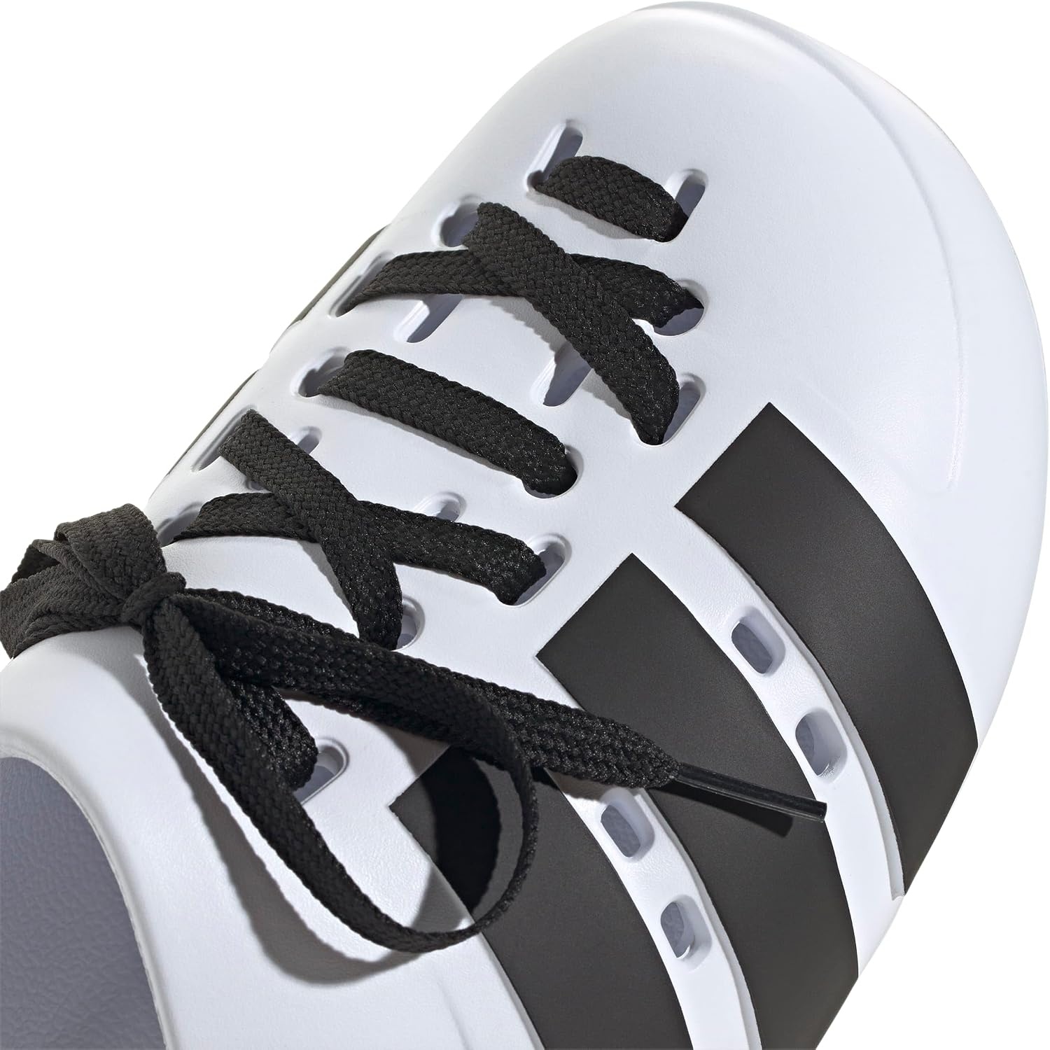 image:imageadidas Unisex Adult Adilette Clog 20 ClogsWhiteBlackGold Metallic