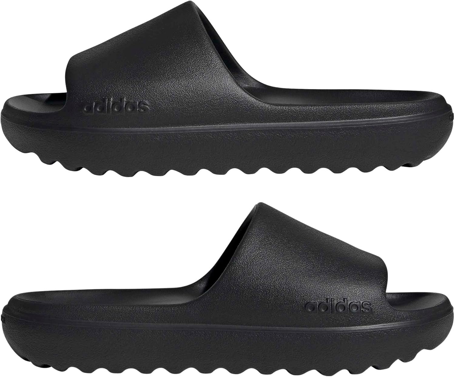 image:imageadidas Unisex Adult Adilette Lumia SandalsBlackBlackBlack
