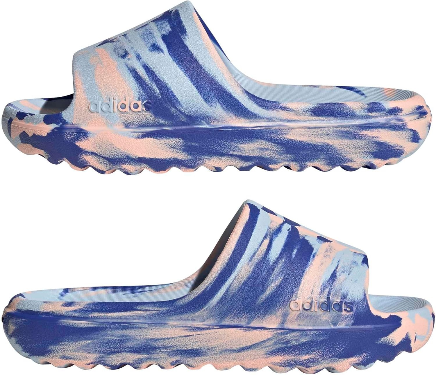 image:imageadidas Unisex Adult Adilette Lumia SandalsHaze CoralLucid BlueIce Blue