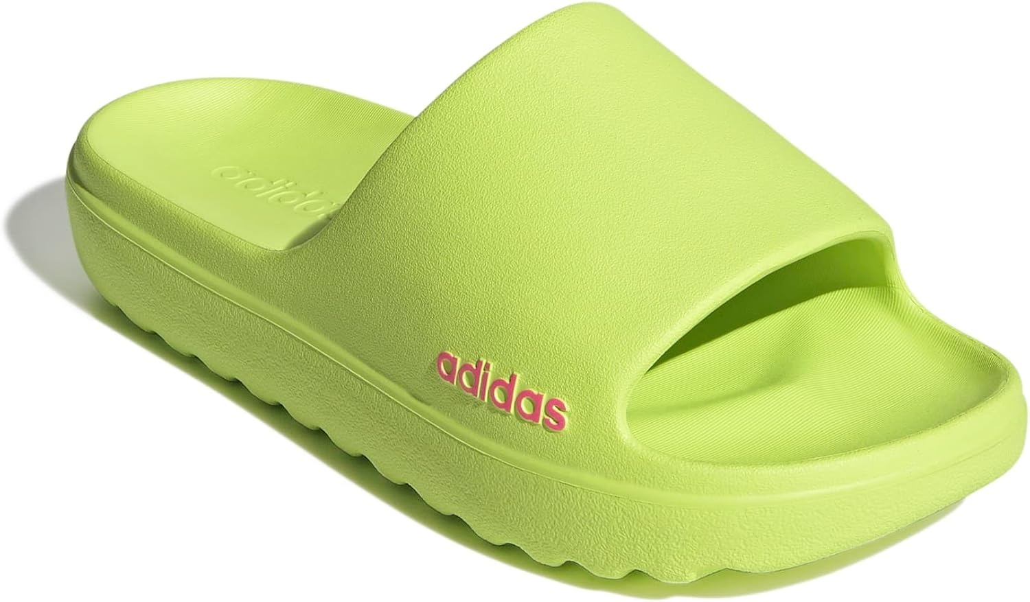 image:imageadidas Unisex Adult Adilette Lumia SandalsPulse LimePulse LimeLucid Pink