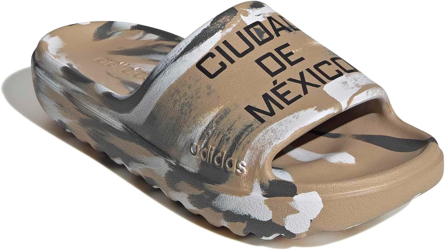 image:imageadidas Unisex Adult Adilette Lumia SandalsWarm SandstoneGreyWhite