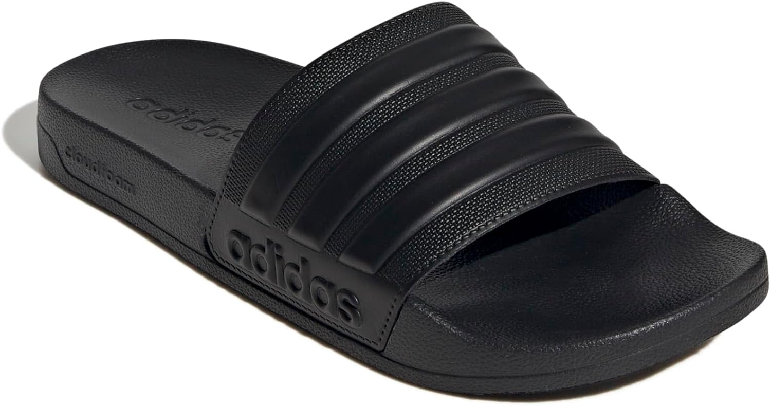 image:imageadidas Unisex Adult Adilette Shower Slide SandalBlackBlackBlack