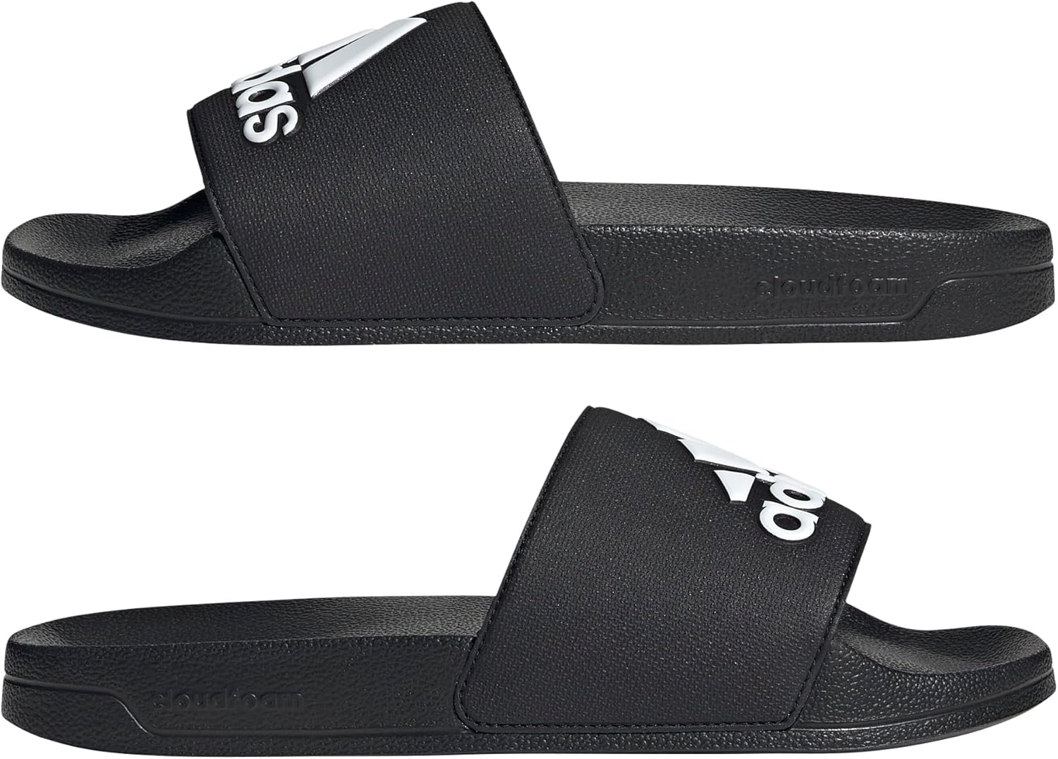image:imageadidas Unisex Adult Adilette Shower Slide SandalBlackWhiteBlack