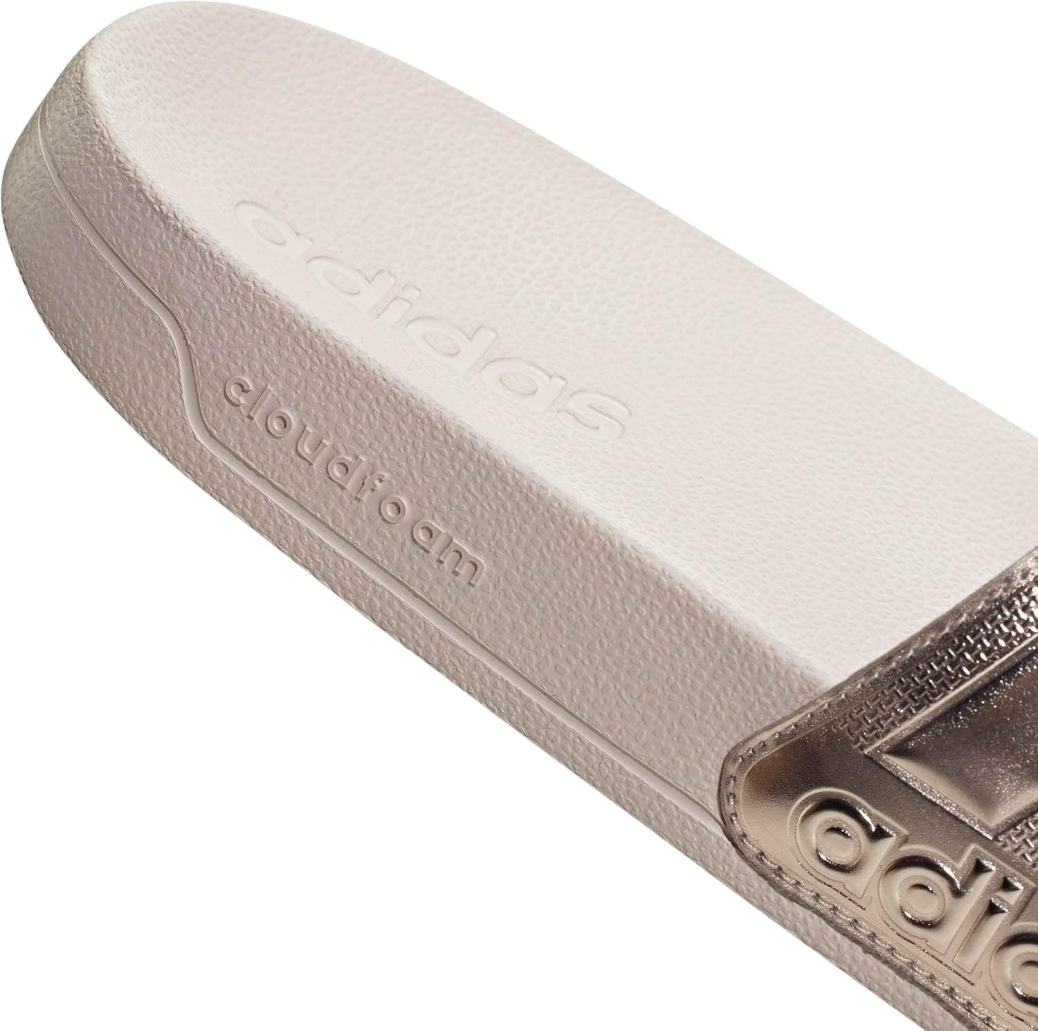 image:imageadidas Unisex Adult Adilette Shower Slide SandalChampagne MetallicChampagne MetallicPutty Mauve