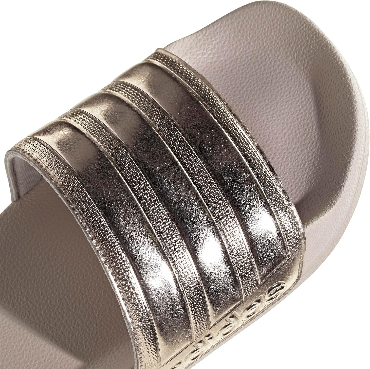 image:imageadidas Unisex Adult Adilette Shower Slide SandalChampagne MetallicChampagne MetallicPutty Mauve