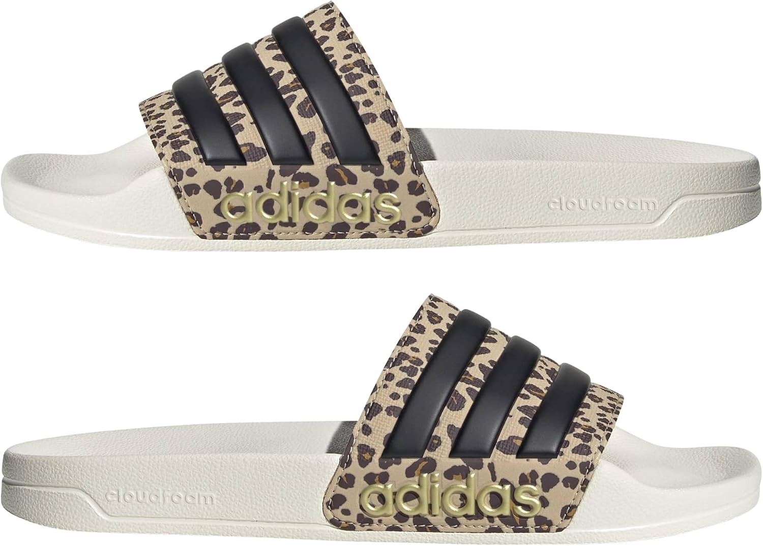 image:imageadidas Unisex Adult Adilette Shower Slide SandalOff WhiteBlackMagic Beige