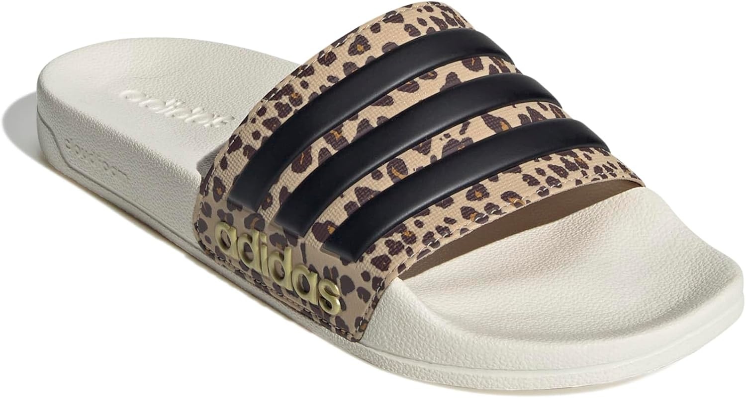 image:imageadidas Unisex Adult Adilette Shower Slide SandalOff WhiteBlackMagic Beige