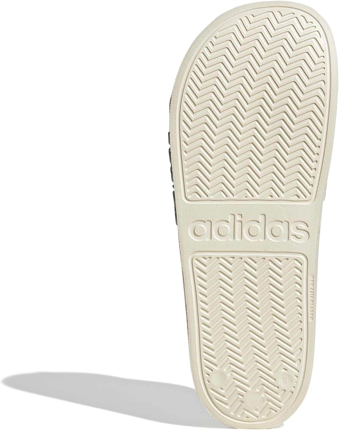 image:imageadidas Unisex Adult Adilette Shower Slide SandalOff WhiteGlow BluePreloved Scarlet