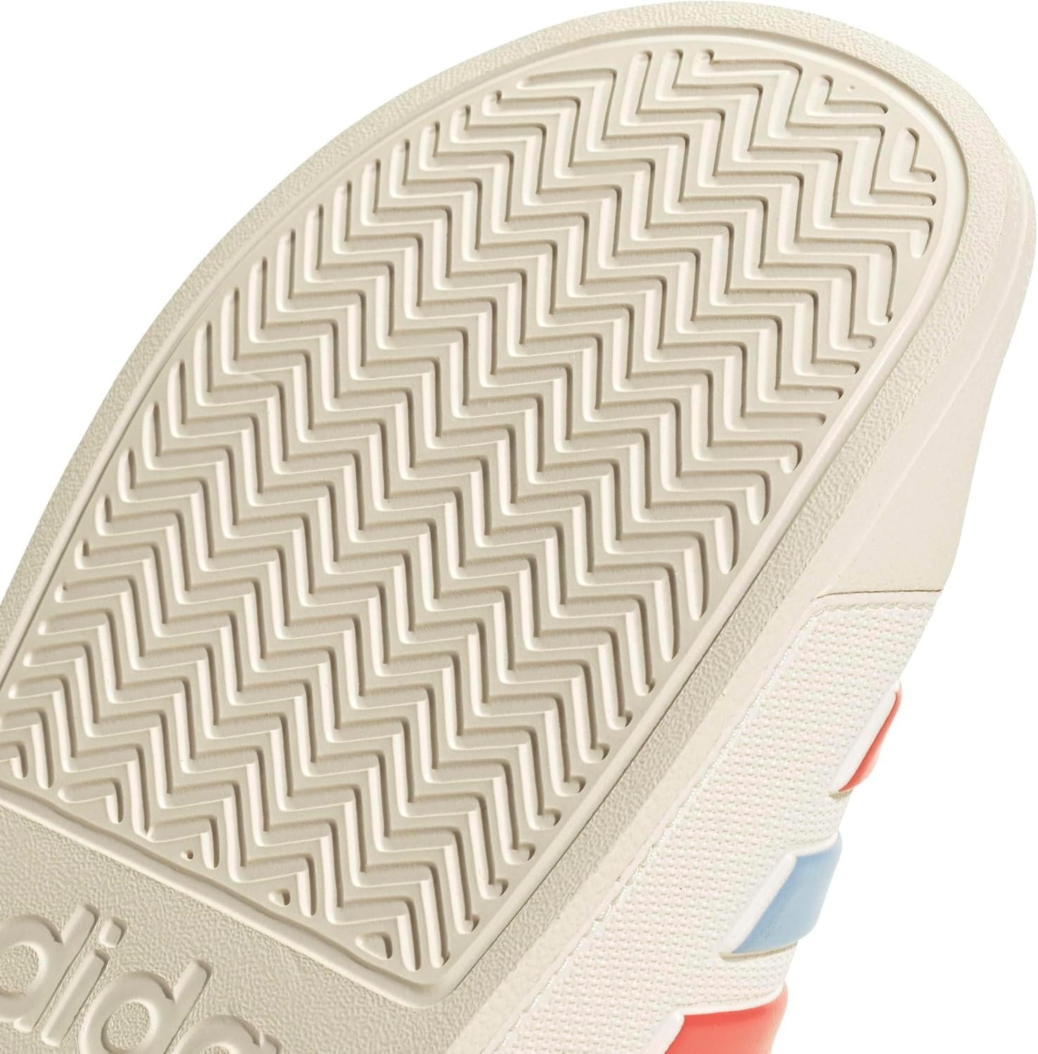image:imageadidas Unisex Adult Adilette Shower Slide SandalOff WhiteGlow BluePreloved Scarlet