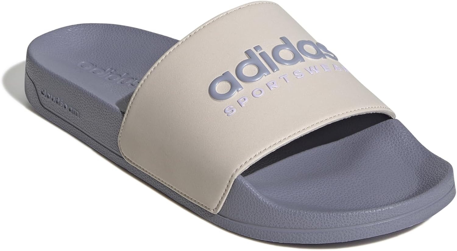 image:imageadidas Unisex Adult Adilette Shower Slide SandalPutty MauveSilver VioletIce Lavender