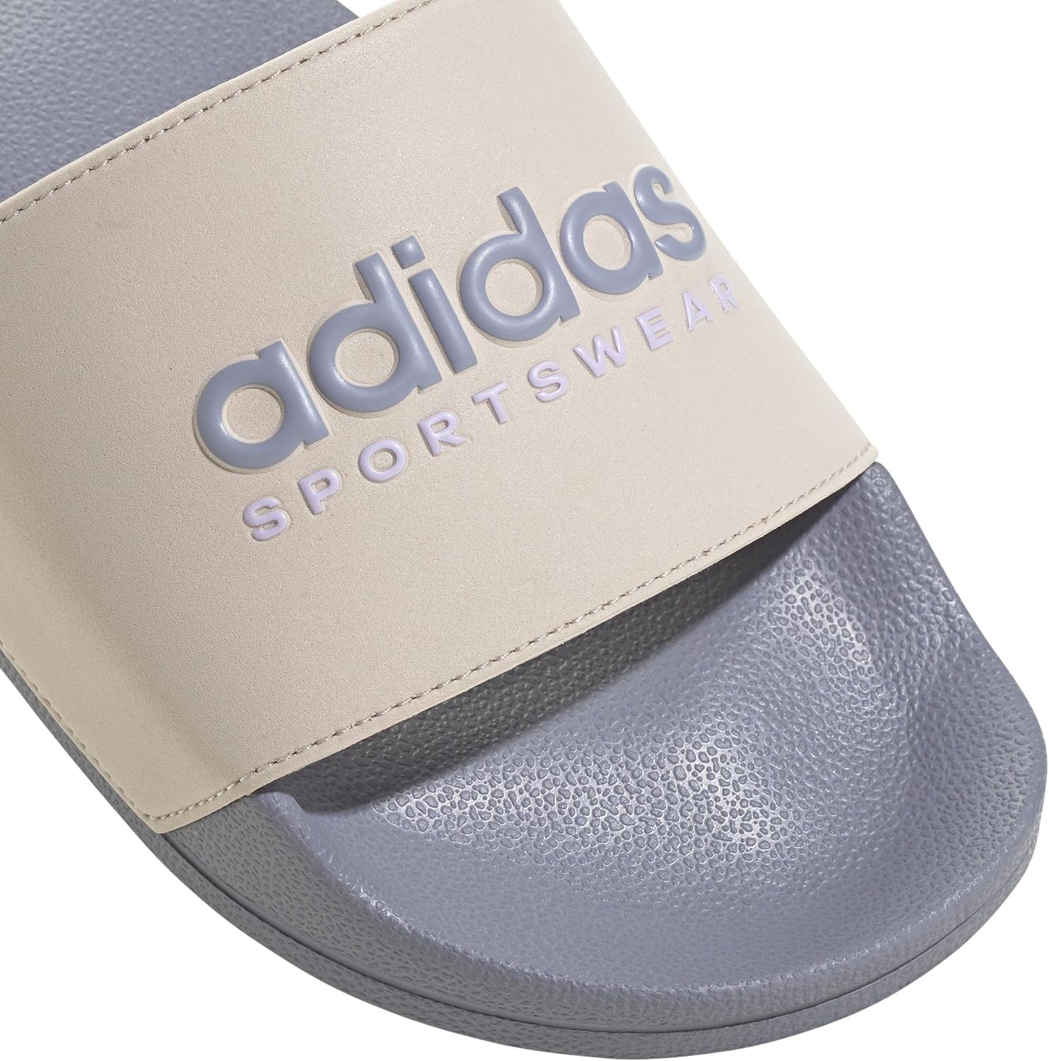 image:imageadidas Unisex Adult Adilette Shower Slide SandalPutty MauveSilver VioletIce Lavender
