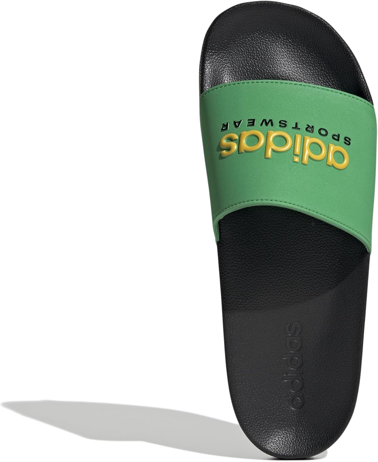 image:imageadidas Unisex Adult Adilette Shower Slide SandalVivid GreenBold GoldBlack