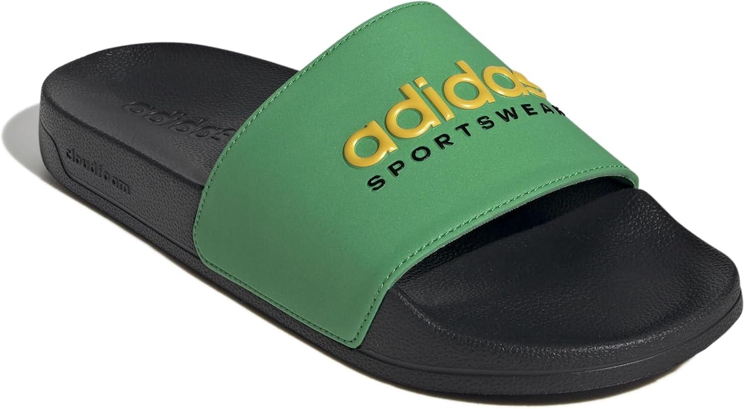 image:imageadidas Unisex Adult Adilette Shower Slide SandalVivid GreenBold GoldBlack