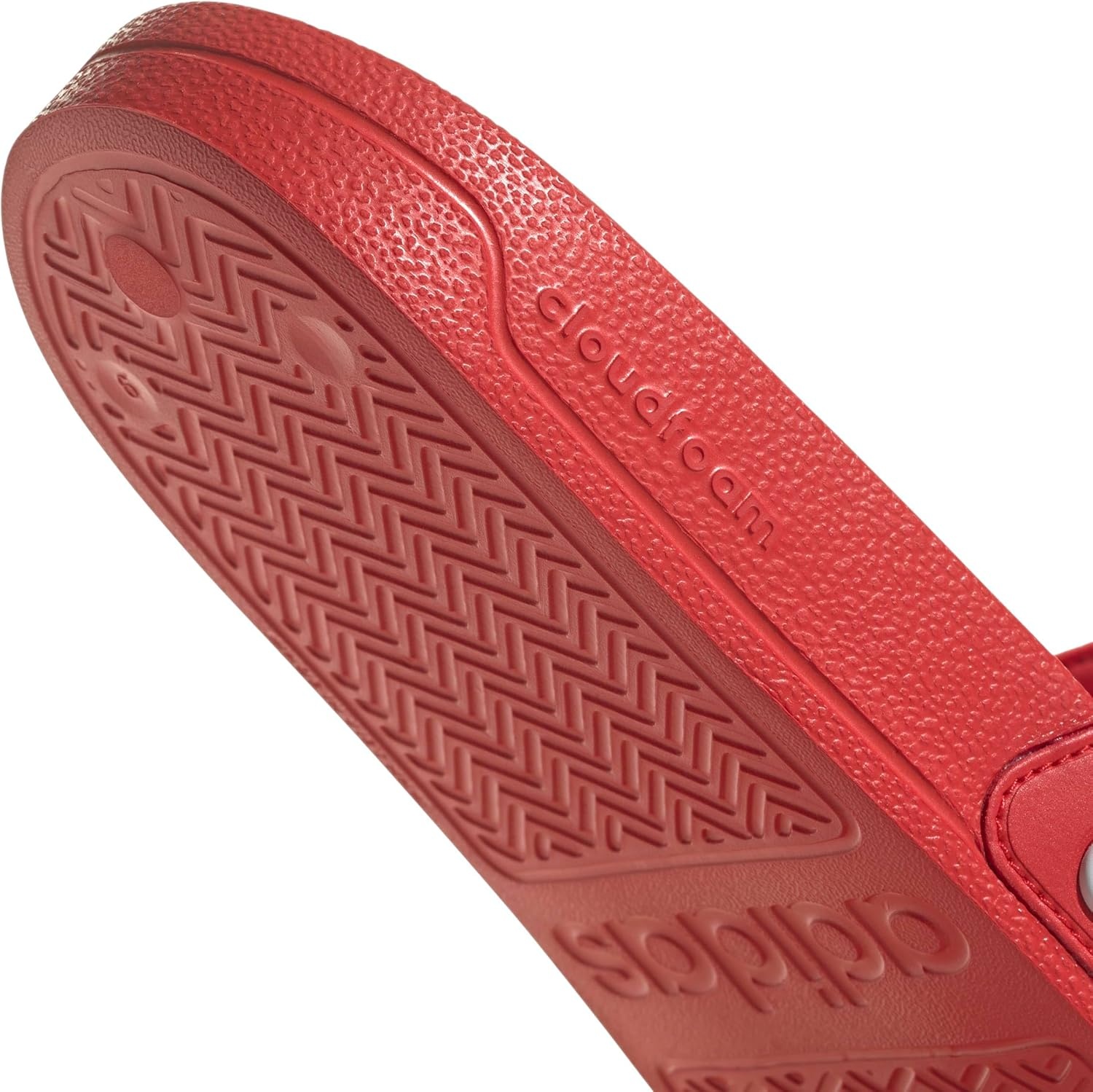 image:imageadidas Unisex Adult Adilette Shower Slide SandalVivid RedWhiteVivid Red