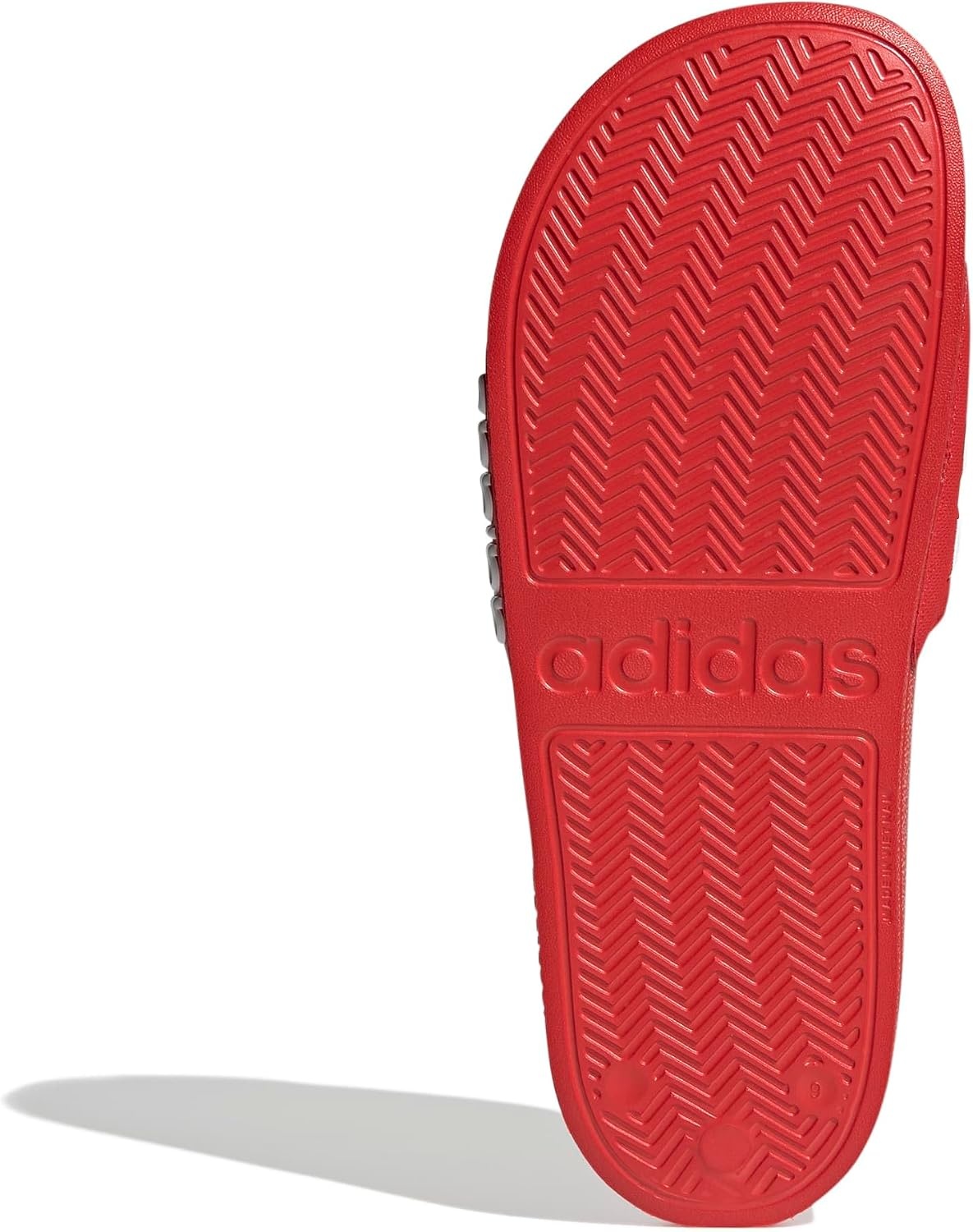 image:imageadidas Unisex Adult Adilette Shower Slide SandalVivid RedWhiteVivid Red