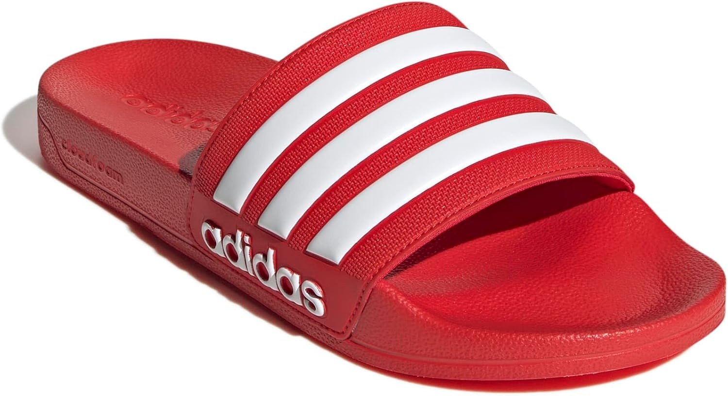 image:imageadidas Unisex Adult Adilette Shower Slide SandalVivid RedWhiteVivid Red