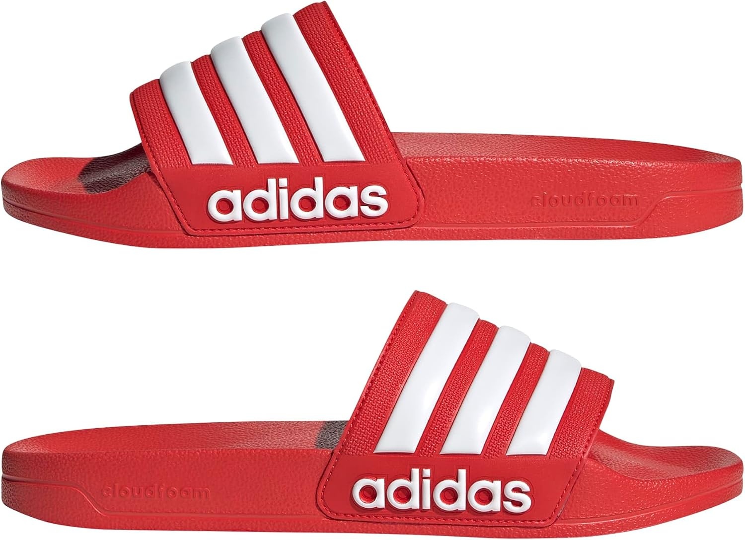 image:imageadidas Unisex Adult Adilette Shower Slide SandalVivid RedWhiteVivid Red