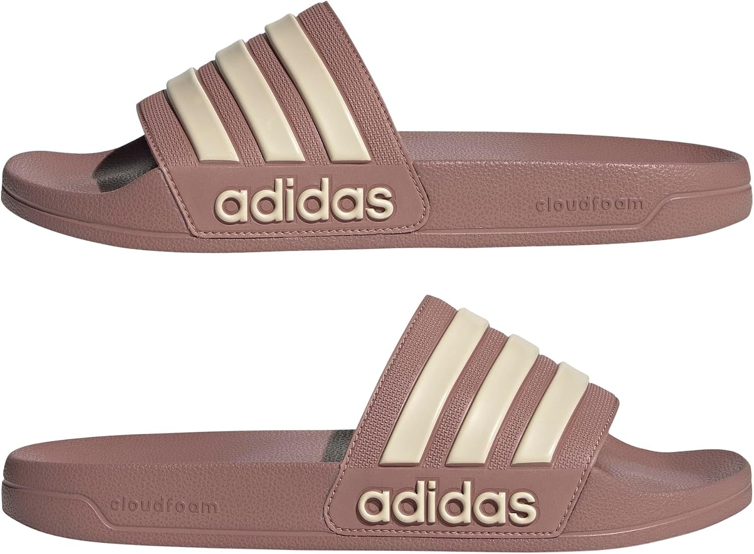 image:imageadidas Unisex Adult Adilette Shower Slide SandalWarm ClayCrystal SandWarm Clay