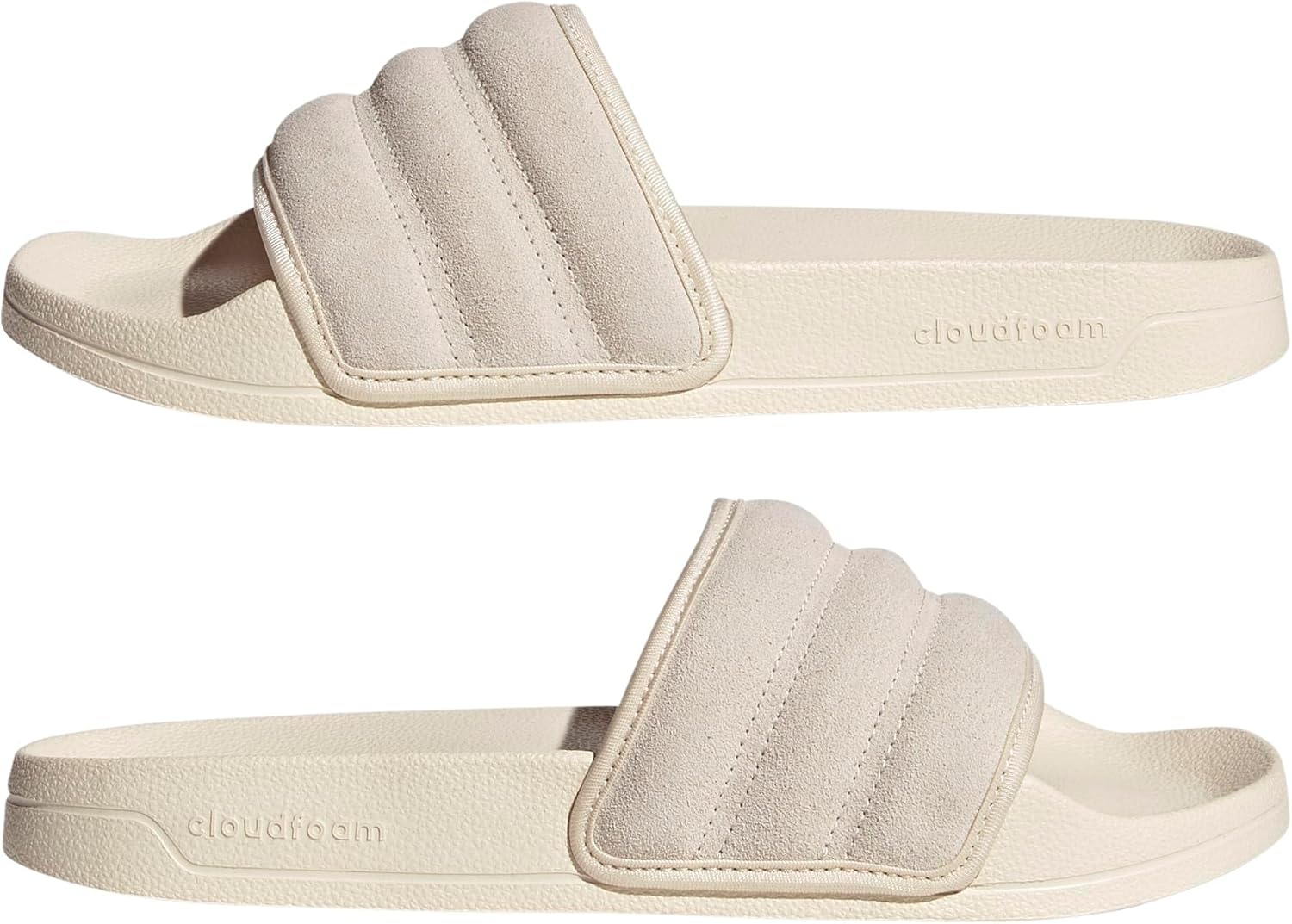 image:imageadidas Unisex Adult Adilette Shower Slide SandalWonder WhiteWonder WhiteWonder White